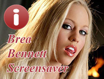 Brea Bennett Free Screensaver