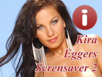 Free Kira Eggers Screensaver