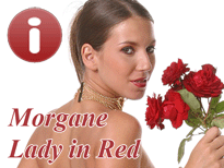 Free Moragane Lady in Red Screensaver