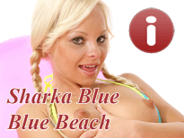 Sharka Blue Beach Adult Screensaver