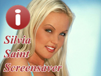 Free Silvia Saint Pornstar Screensaver